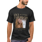 Personalized Photo Memorial T-Shirt