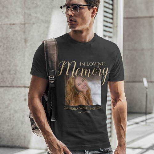 Personalized Photo Memorial T_Shirt