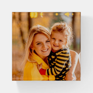 Personalized Photo Memory Keepsake Paperweight