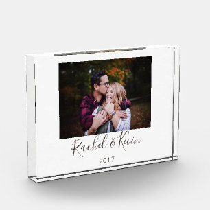 Personalized Photo & Message Acrylic Keepsake Acrylic Award