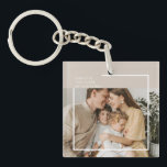Personalized Photo & Message Acrylic Keychain<br><div class="desc">Carry your memories wherever you go with this personalized acrylic keychain, featuring a custom photo and a meaningful message. Whether you're celebrating a special occasion like a birthday, anniversary, or graduation, or just want a unique gift to show someone you care, this acrylic keychain is the perfect keepsake. With a...</div>