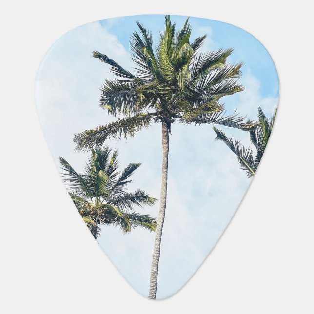 Personalized Photo Modern Cute Simple Custome Guitar Pick (Front)