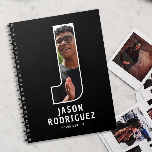 Personalized Photo Monogram Notebook (Creator Uploaded)