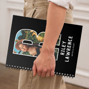 Personalized Photo Monogram Notebook