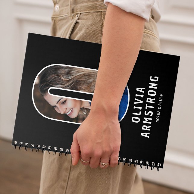 Personalized Photo Monogram Notebook (Creator Uploaded)