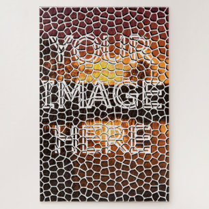 Personalized Photo Mosaic Jigsaw Puzzle