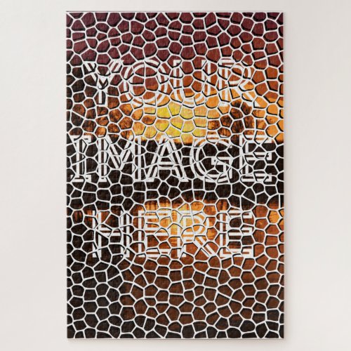 Personalized Photo Mosaic Jigsaw Puzzle