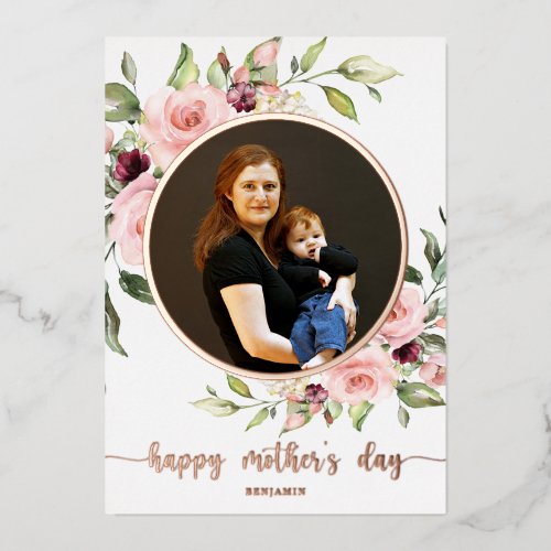 Personalized Photo Mother’s Day Card | Elegant