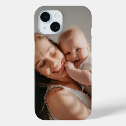Personalized Photo Mothers Day Gift  iPhone 15 Case