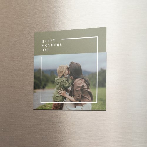 Personalized Photo Mothers Day Gift Magnet