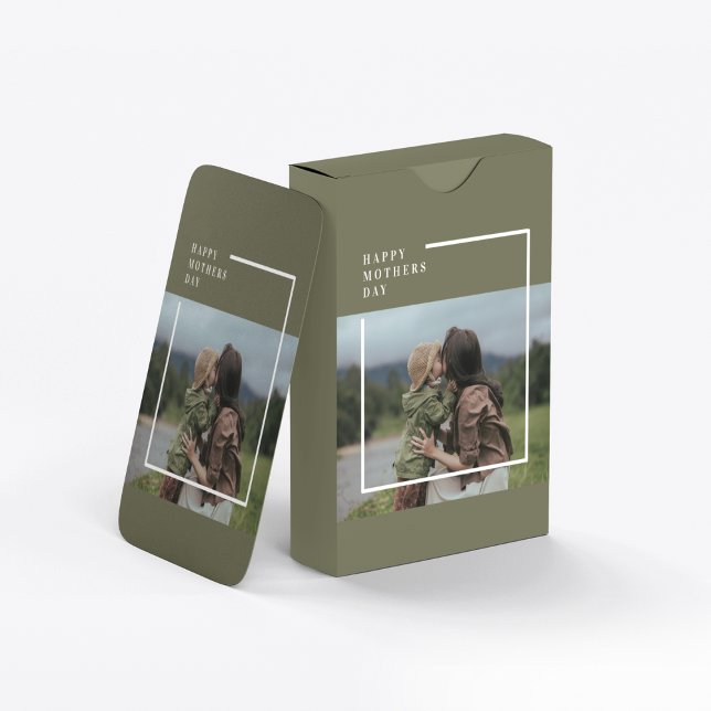 Personalized Photo Mothers Day Gift Poker Cards (Creator Uploaded)