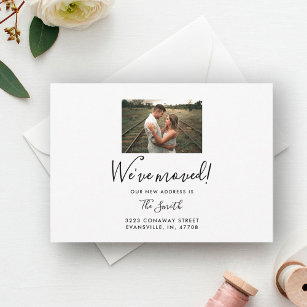 Personalized Photo Moving Announcement Cards