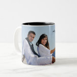 Personalized photo mug<br><div class="desc">Personalized photo mugs are fun for any special occasion. Upload your own photo for a wedding or honeymoon memento,  a custom vacation souvenir,  or as a unique party favor. The text template makes it easy to add your own words,  or you can delete it completely.</div>