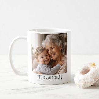 Personalized Photo Mug – “Best Grandma Ever”
