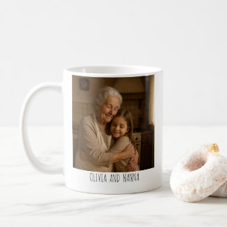 Personalized Photo Mug – “Best Nanna Ever”