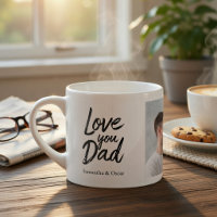 Personalized Photo Mug for Dad | Custom Kids Names