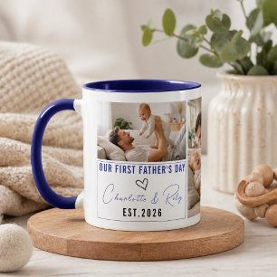 Personalized Photo Mug – Our First Father’s Day