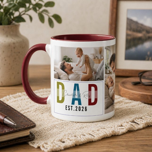 Personalized Photo Mug – Our First Father’s Day (Personalized Photo Mug – Our First Father’s Day)