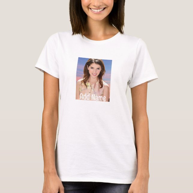 Personalized Photo & Name T-Shirt Custom Gift (Front)