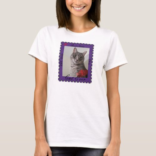 Personalized Photo Name Womens T_Shirt