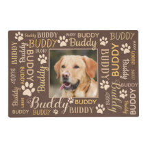 Personalized Photo Names | Brown Dog