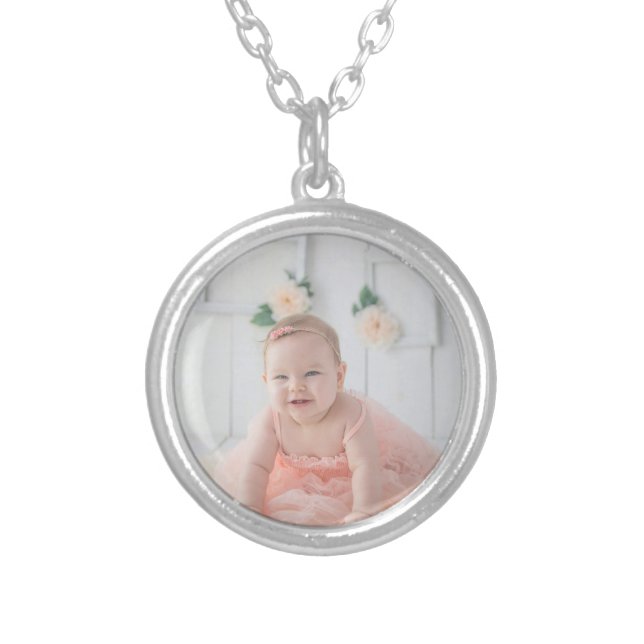 Personalized photo necklace (Front)