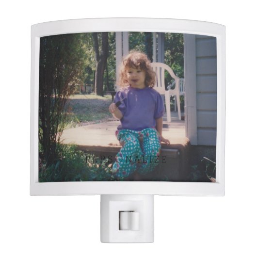 Personalized Photo Night Light (Front)
