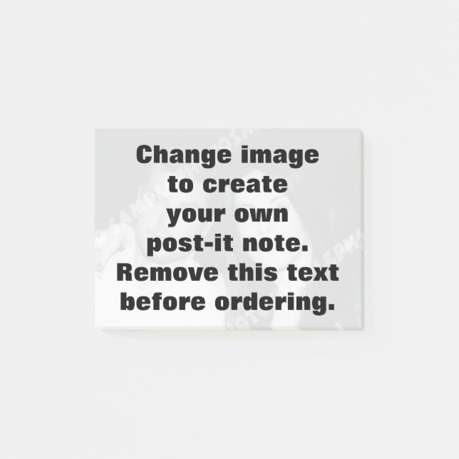 Personalized photo note (Front)