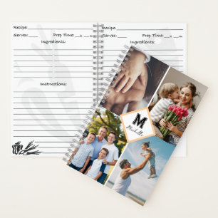 "Personalized Photo Notebook 