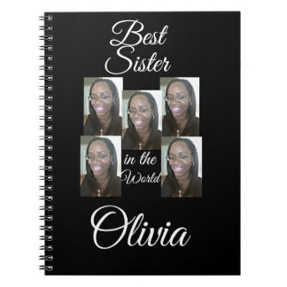 PERSONALIZED PHOTO  NOTEBOOK