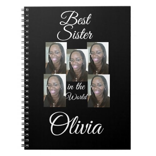 PERSONALIZED PHOTO  NOTEBOOK