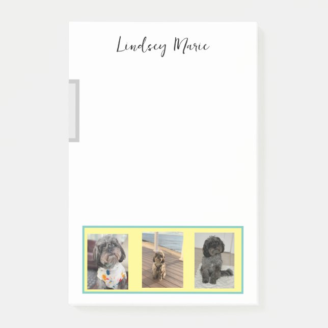 PERSONALIZED PHOTO notes (Front)