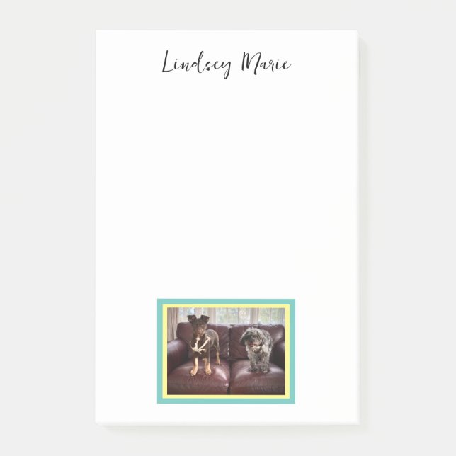 PERSONALIZED PHOTO notes (Front)