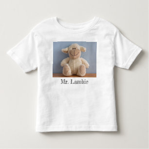Personalized photo of Comfort object   Lovey Toddler T-shirt