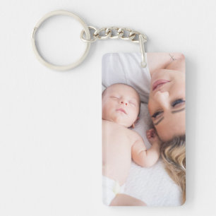 Personalized Photo of Family Key Chain