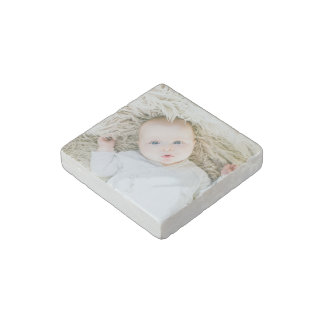 Personalized photo or art  stone magnet