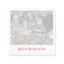 Personalized Photo or Image, Message Paper Napkins