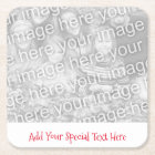 Personalized Photo or Image, Message Paper Napkins