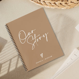 Personalized Photo Our Story Couple Journal
