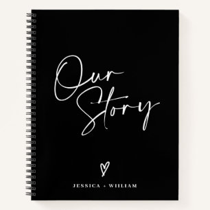 Personalized Photo Our Story Couple Journal