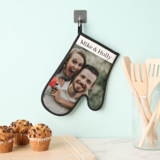 Personalized Photo  Oven Mitt