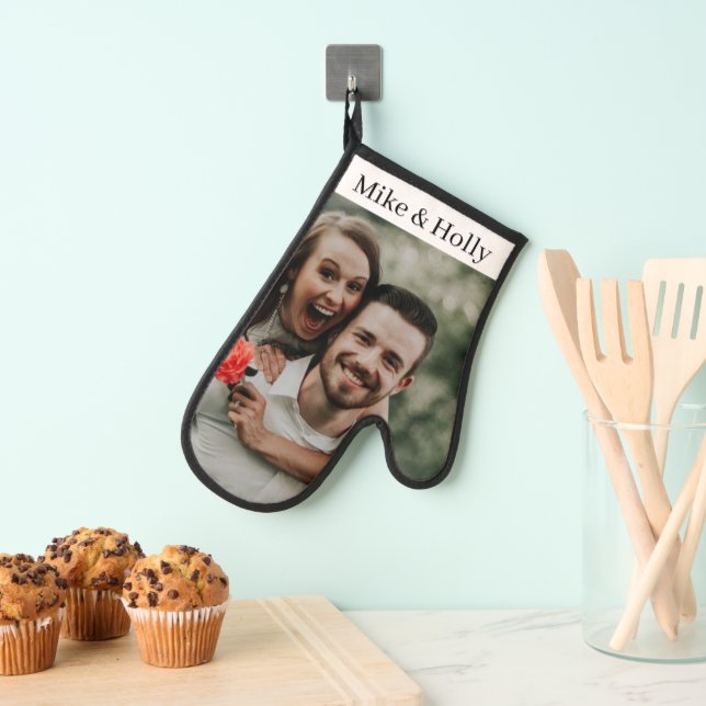 Personalized Photo  Oven Mitt (Insitu(Hanging))