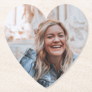 Personalized Photo Paper Coaster