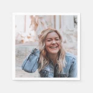 Personalized Photo Paper Napkins