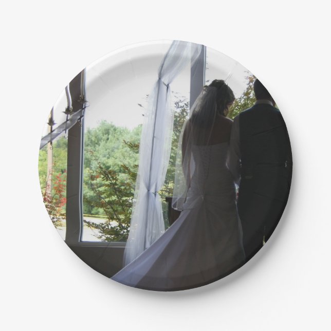 Personalized Photo Paper Plates (Front)