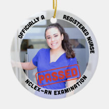 personalized photo passed nclex rn exam nurse gift