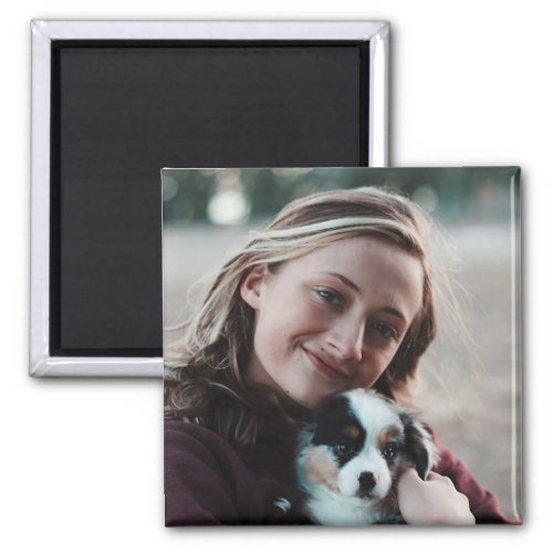 Personalized Photo Pet Family Custom Template Magnet