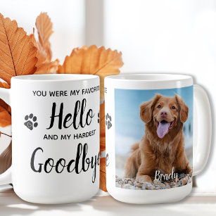 Personalized Photo Pet Memorial Coffee Mug
