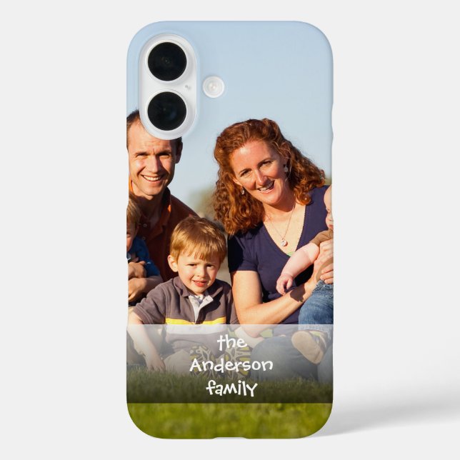 Personalized Photo Phone Case (Back)