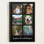 Personalized Photo Planner<br><div class="desc">Customize with your photos and text on front and back. Interior Page Type,  Border color and background colors are customizable as well.</div>